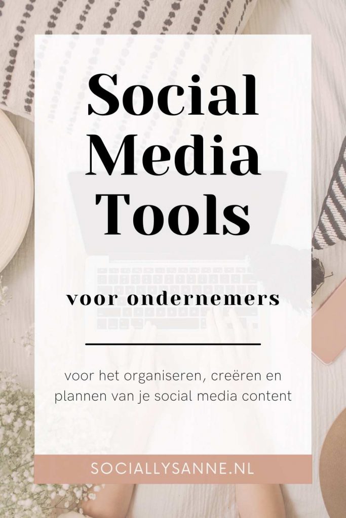 Social Media Tools - Socially Sanne blog