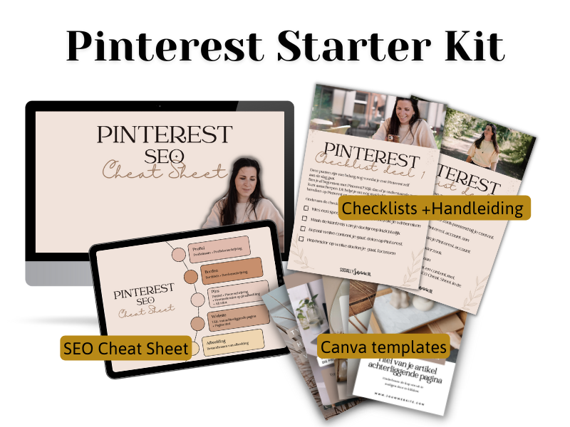 Pinterest Starter Kit - Socially Sanne Shop tr