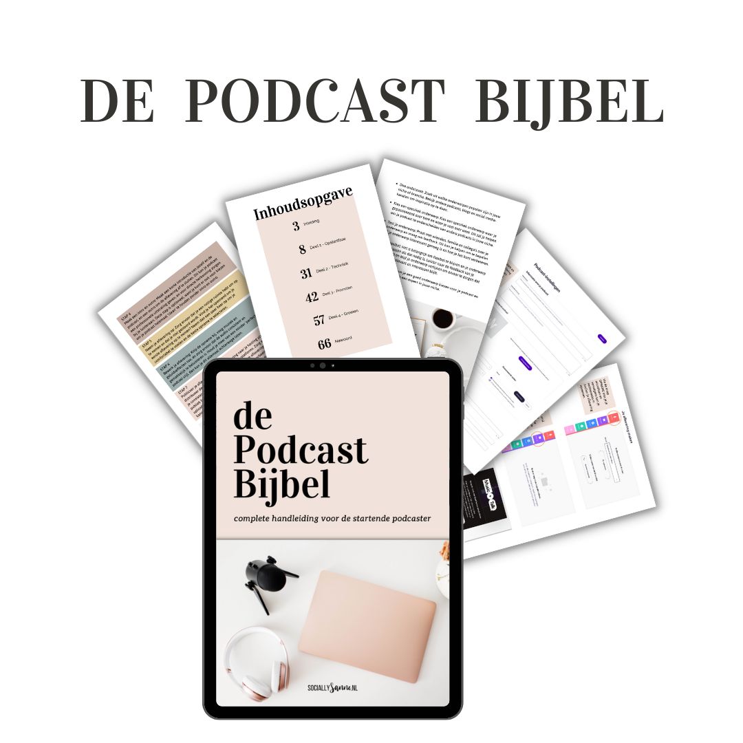 De Podcast Bijbel Mockup
