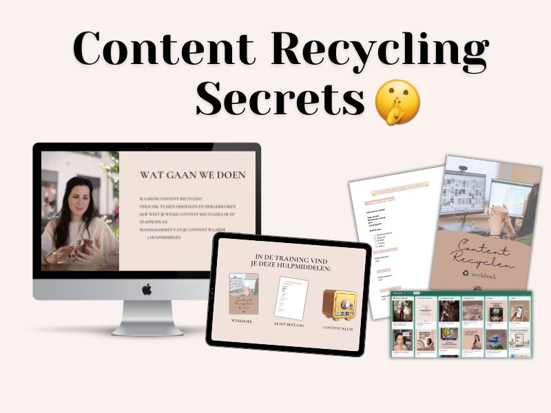 Content Recycling Secrets