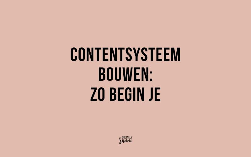 Contentsysteem bouwen: waarom losse content niet werkt (en hoe je dat oplost)